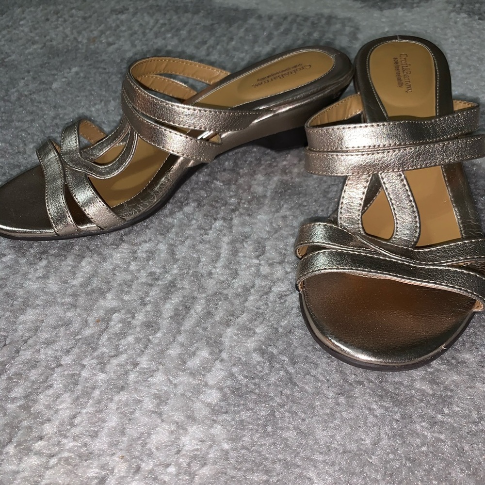 Gold Sandals